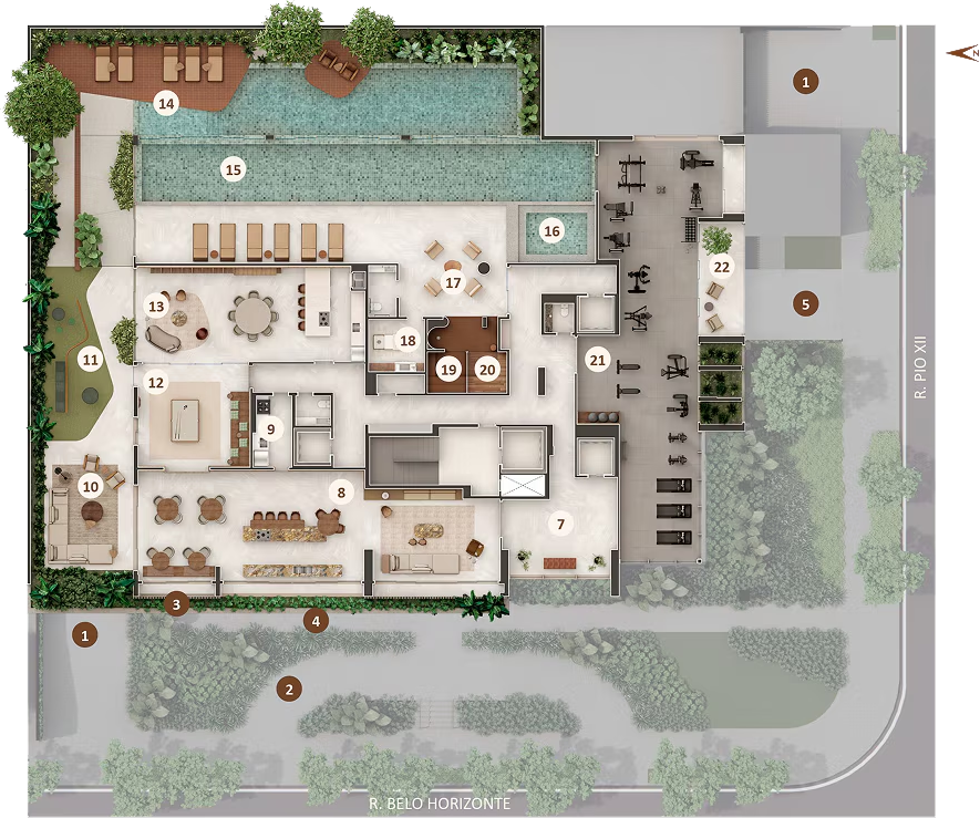 Implantação Casa Horizonte